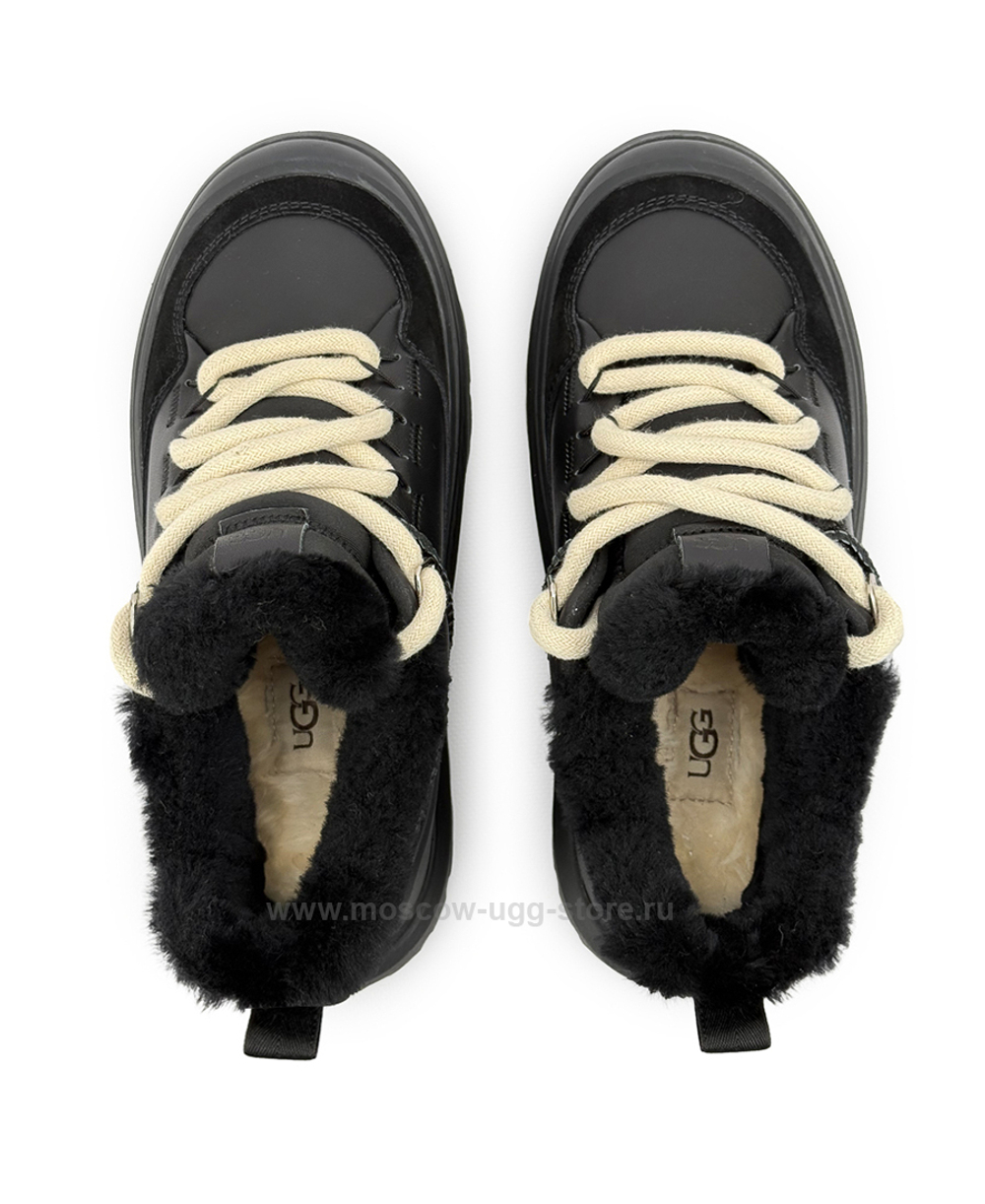 MENS HERITAGE UTILITY SNEAKER - Leather Black