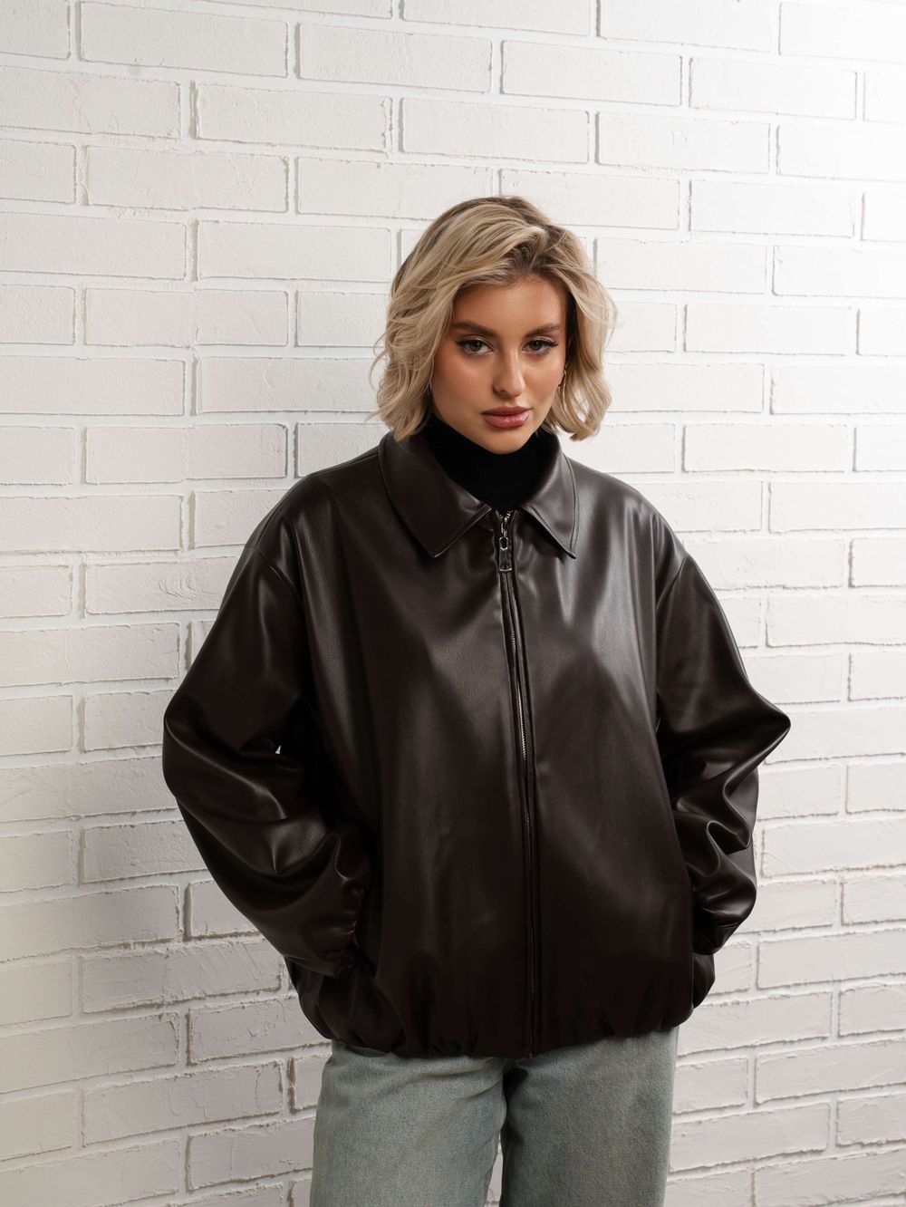 Куртка Поверь в мечту (коричневая) Б15155-7М LT Collection