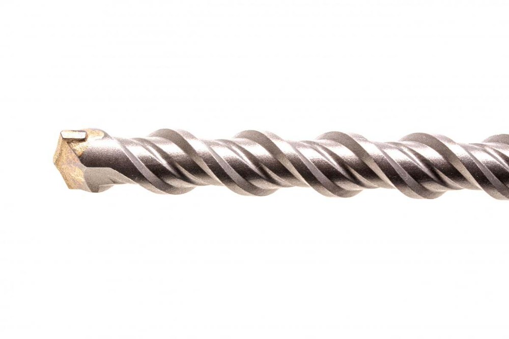 Бур по бетону, двойная спираль, Cobalt W-tip, 18x600 мм, SDS PLUS, серый
