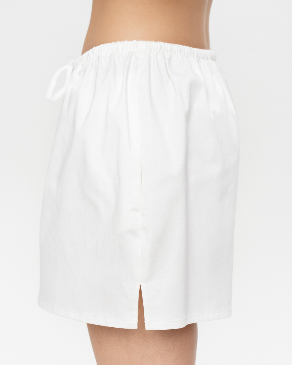 Шорты из хлопка на кулиске