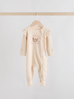 Комбинезон / Cлип для малышей Next F34-050, 3 шт., Бежевый