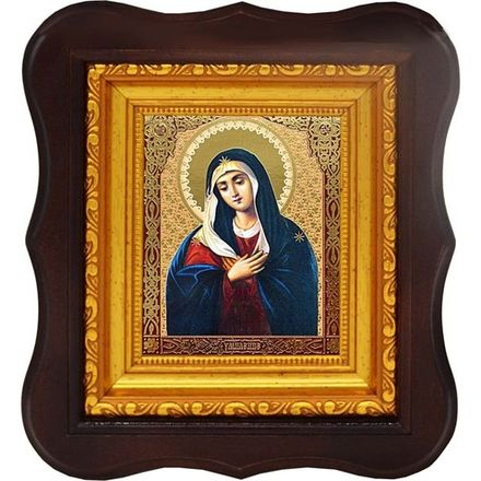 Икона Богородицы Умиление. Печатная икона.