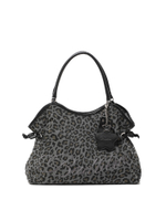 Сумка Leopard Dimsum Charcoal