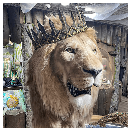 Реплика головы «Африканский лев» король