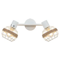 Светильник настенно-потолочный спот Rivoli Anselma 7034-702 2 x E14 40 Вт поворотный