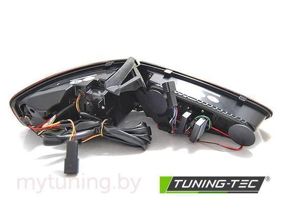 Задние фонари LED BAR TAIL LIGHTS RED SMOKE SEQ для AUDI A4 B8 12-15 СЕДАН OEM BULB