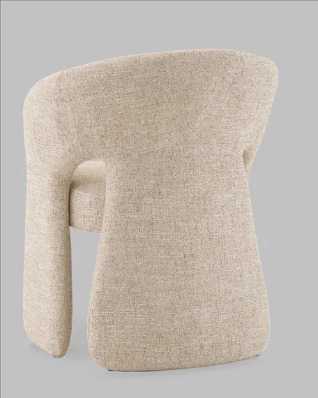 Стул-кресло 1681, кремовое