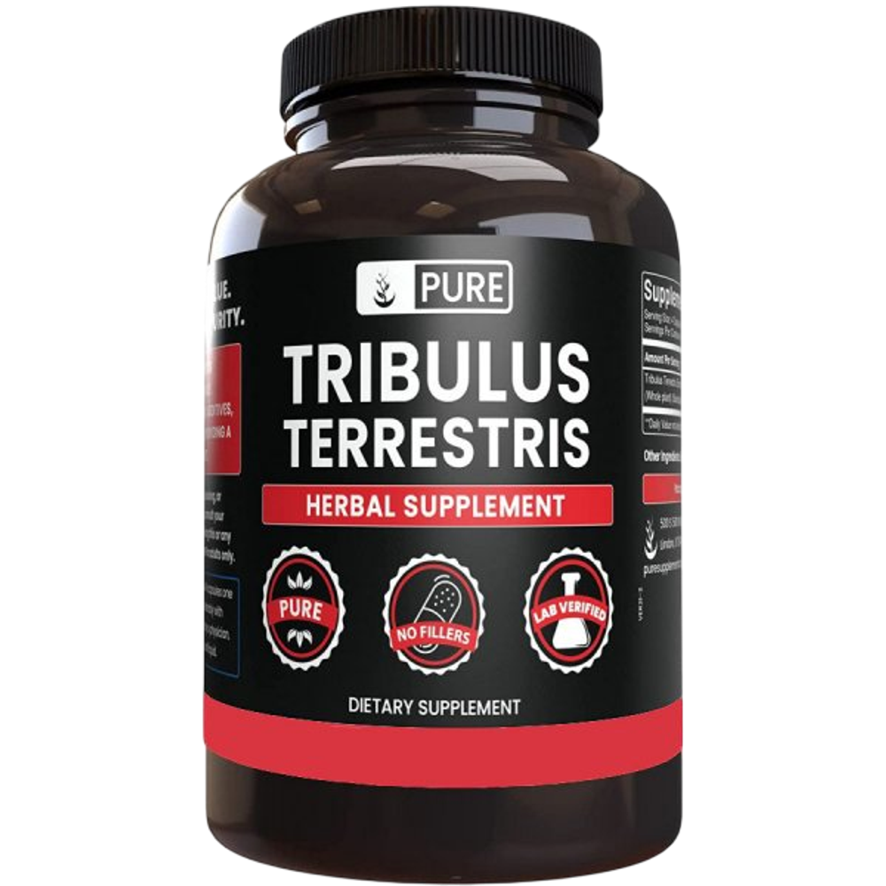 Pure Supplements Tribulus Terrestris 2000 мг 120 капсул , Трибулус !!!Срок 08.2025