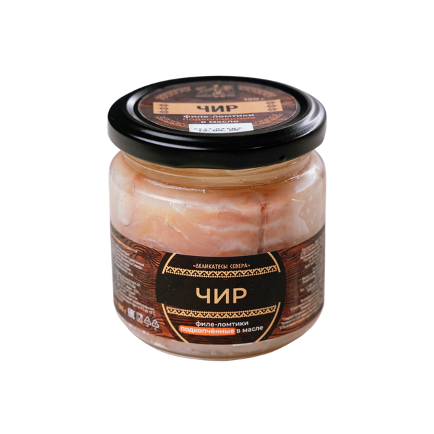 Чир филе-ломтики подкопченные в масле, 190 г
