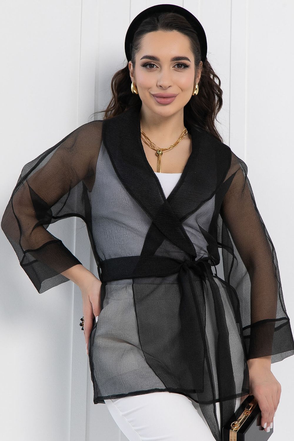 Жакет Случайная встреча (черный) Б13002-7М LT Collection