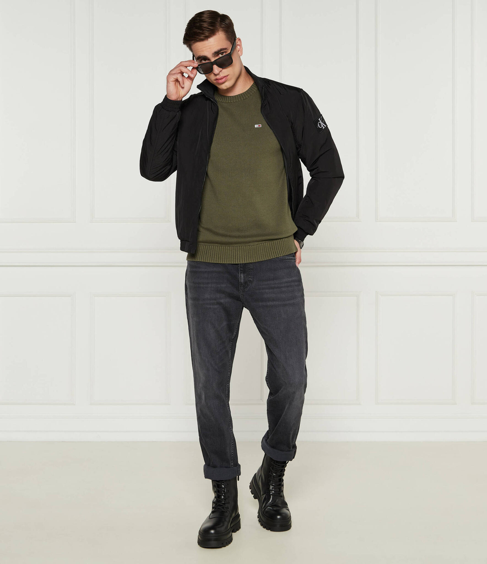 Свитер Tommy Jeans - хаки(DM0DM18370)