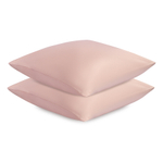 Набор наволочек из премиального сатина цвета пыльной розы из коллекции essential, 70х70 см