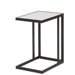 Кофейный стол Osaka Marable 50х35 см, мрамор, сталь