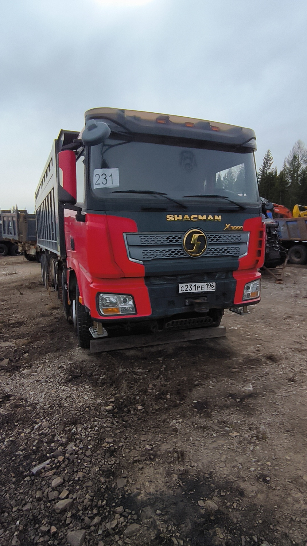 Shacman (Shaanxi) SX* 8x4 Самосвал SX331863366 (Дизельный, 12,5 л, 544 л.с., МТ)