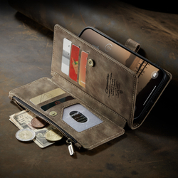 Многофункциональный чехол-кошелек CaseMe 3 in 1 Matte Wallet для iPhone 17 Pro