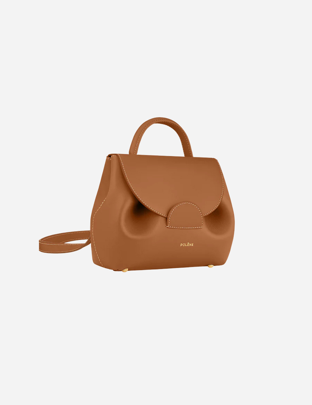 Сумка Polene Numéro Un Nano Edition Smooth "Camel"