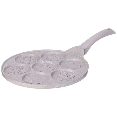 Сковорода agness для оладий с антипригар.покрытием диаметр=26.5 см.