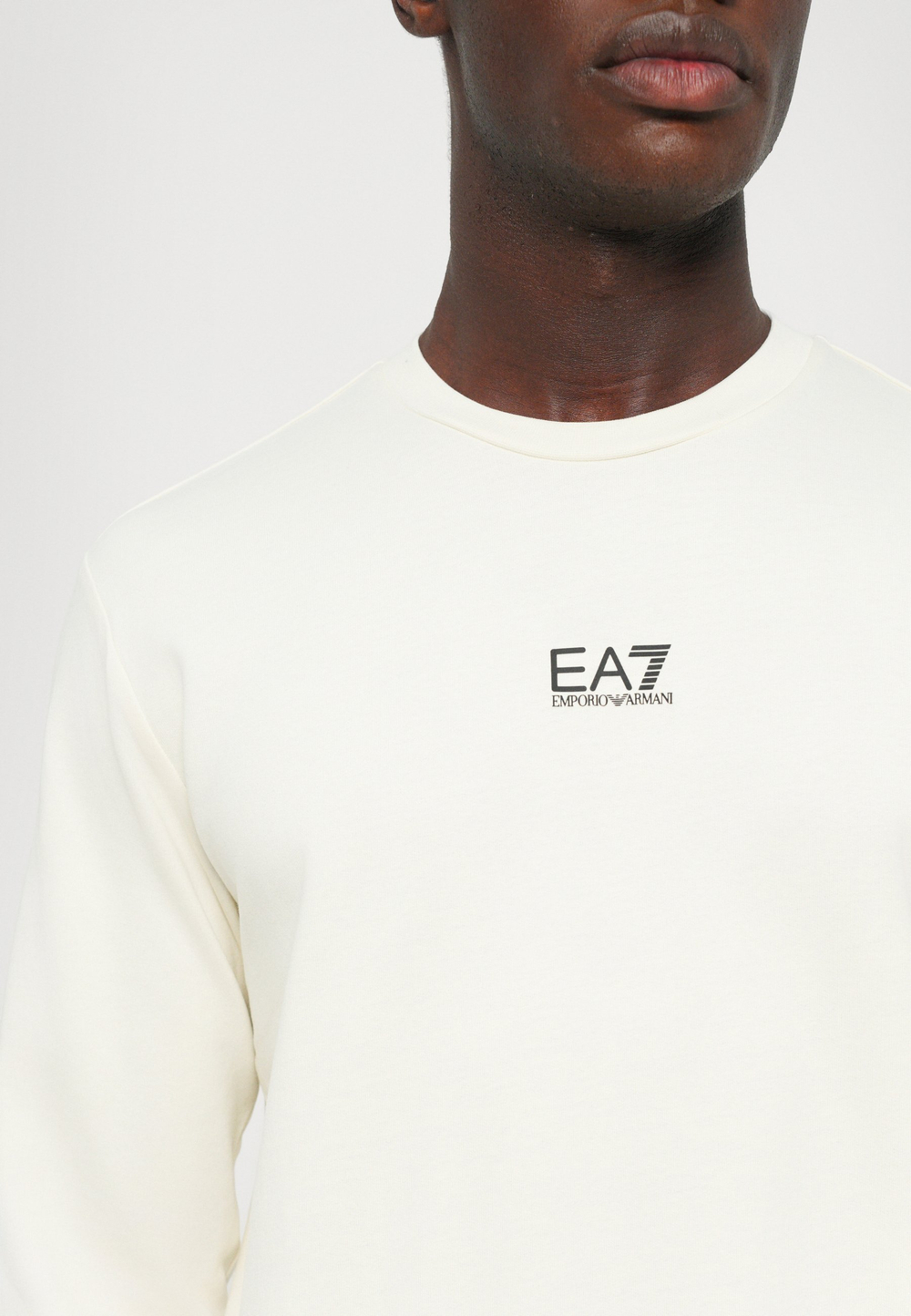 EA7 Emporio Armani UNISEX - Толстовка - ванильный лед/молоко