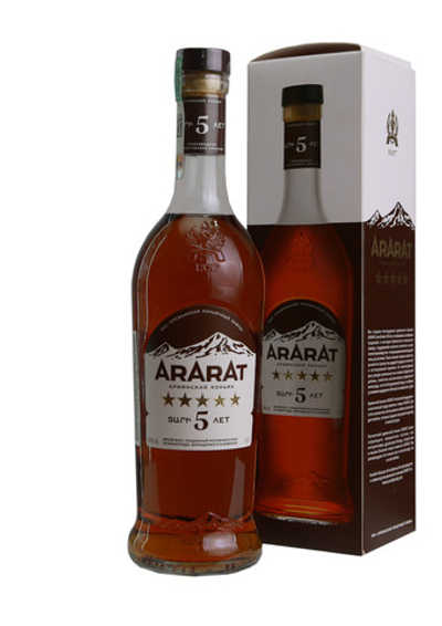 Коньяк Ararat 5 лет 40%