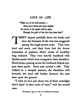 Love of Life and Other Stories | Jack London