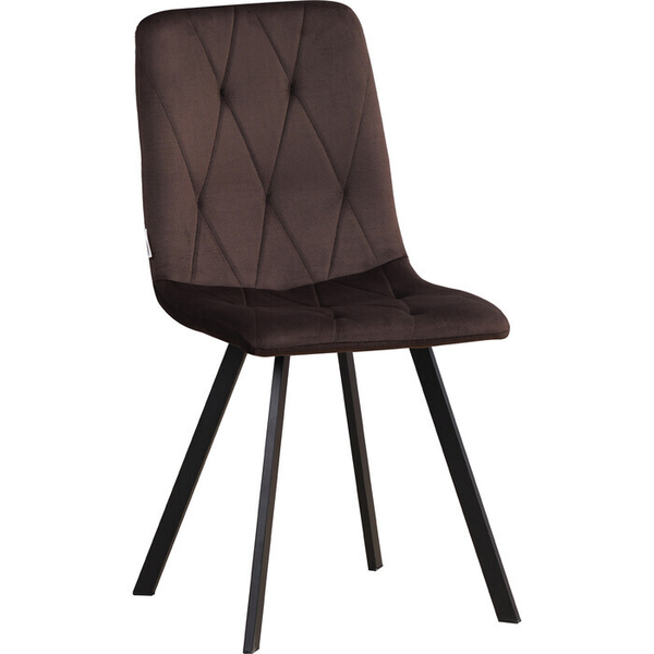 Стул  Barcelona romb square шоколадный