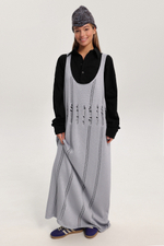 Платье-майка вязаное