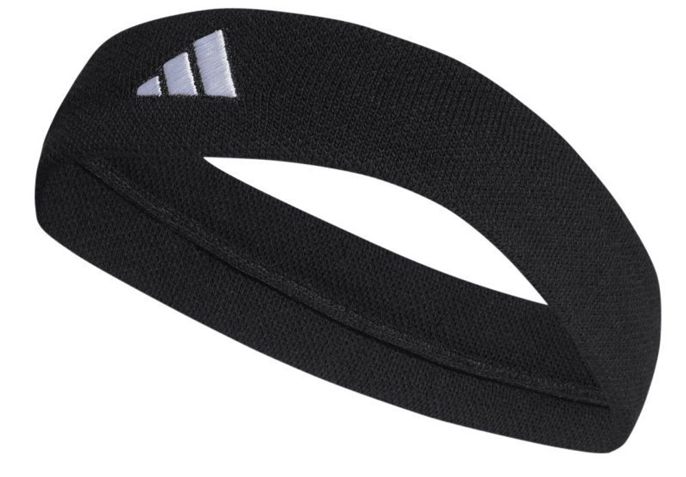 Повязка на голову теннисная Adidas Tennis Headband - black/white