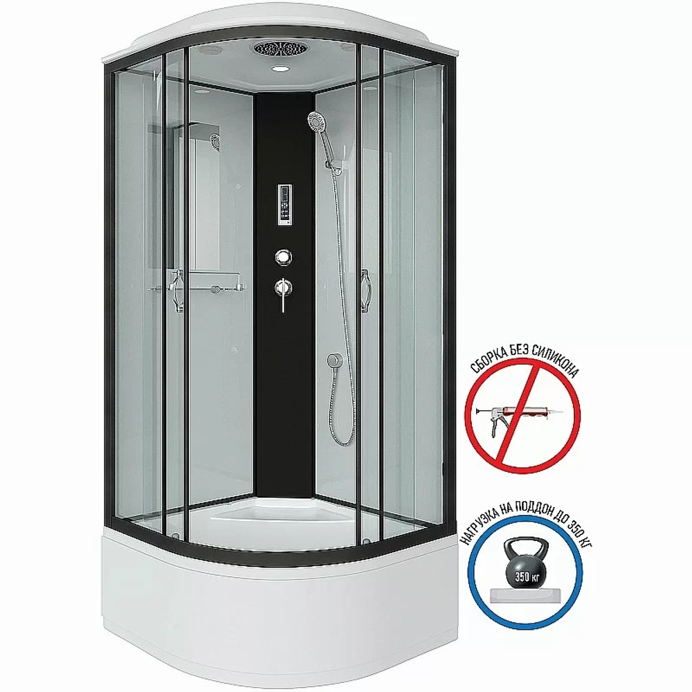 Душевая кабина Niagara Classic NG-6708-14P 90x90