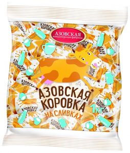 КОНФЕТЫ АКФ КОРОВКА НА СЛИВКАХ ВЕСОВЫЕ