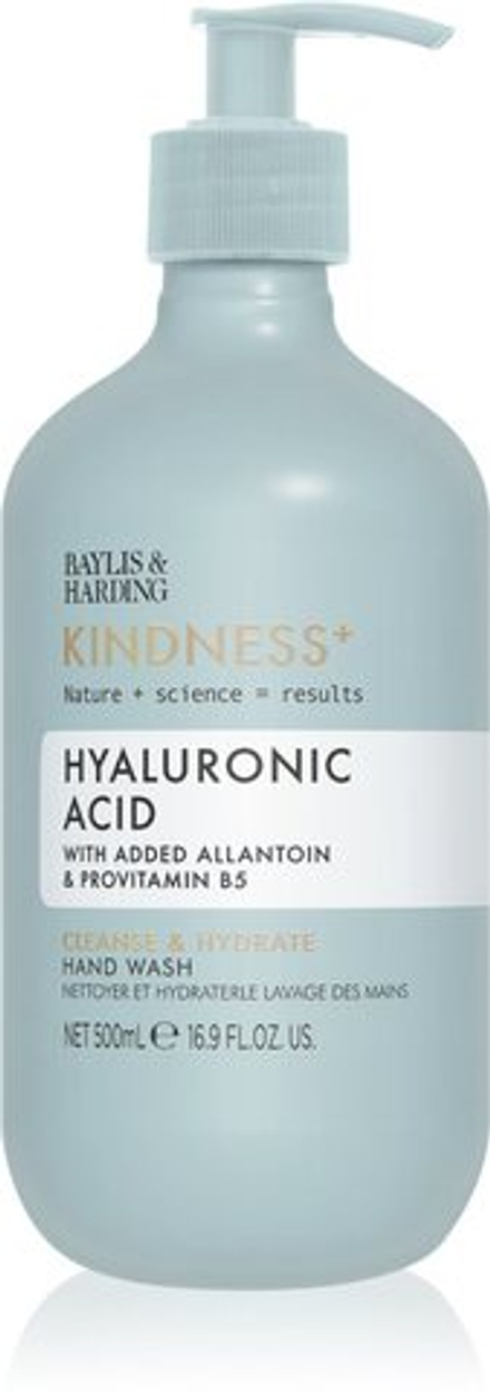 Baylis & Harding Kindness+ Hyaluronic Acid - Увлажняющее жидкое мыло для рук /  zapachy Pear & Neroli 500  ml  / GTIN 17854112216