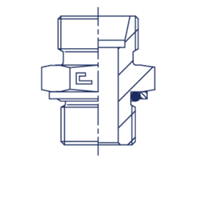Штуцер FH DL12 BSP 3/8 (корпус)