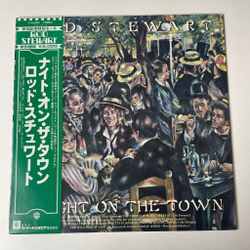 Винтажная виниловая пластинка LP Rod Stewart A Night On The Town (Japan 1981) (Obi) Fool For You