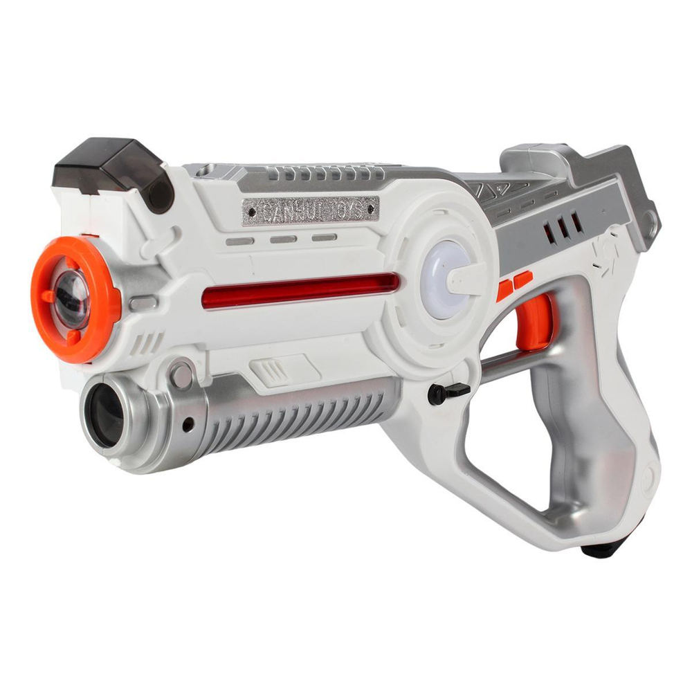 Набор инфракрасного оружия на бат. 2 бластера+2 жилета, 65*38*8,5см, коробка JB202418