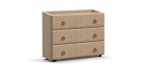 Комод BOSS Classic велюр Monolit санд, Вяз натуральный
