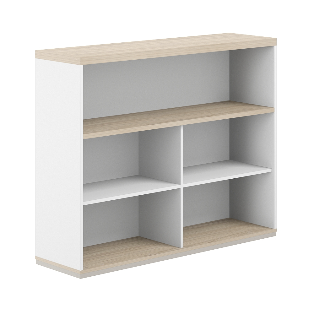 Стеллаж-комбо односторонний AG.251.402.671.WH ALLEGRO (АЛЛЕГРО)