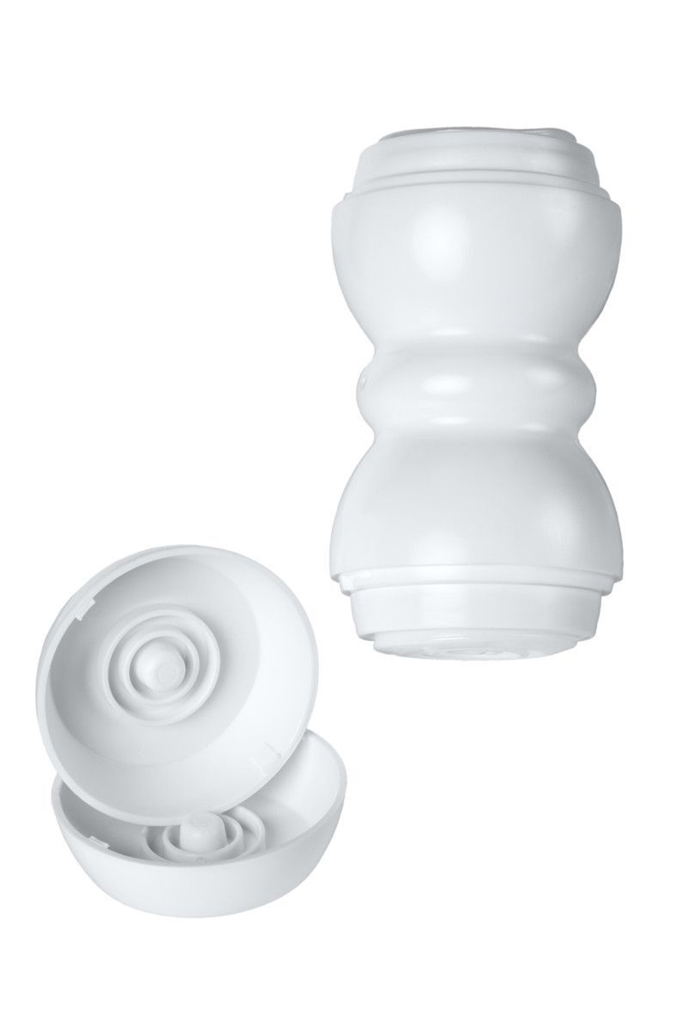 Двусторонний мастурбатор Men sMax Smart (Цвет: белый)