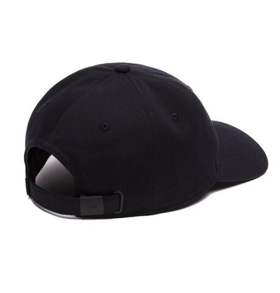 Теннисная кепка Lacoste Organic Cotton Twill Cap - black
