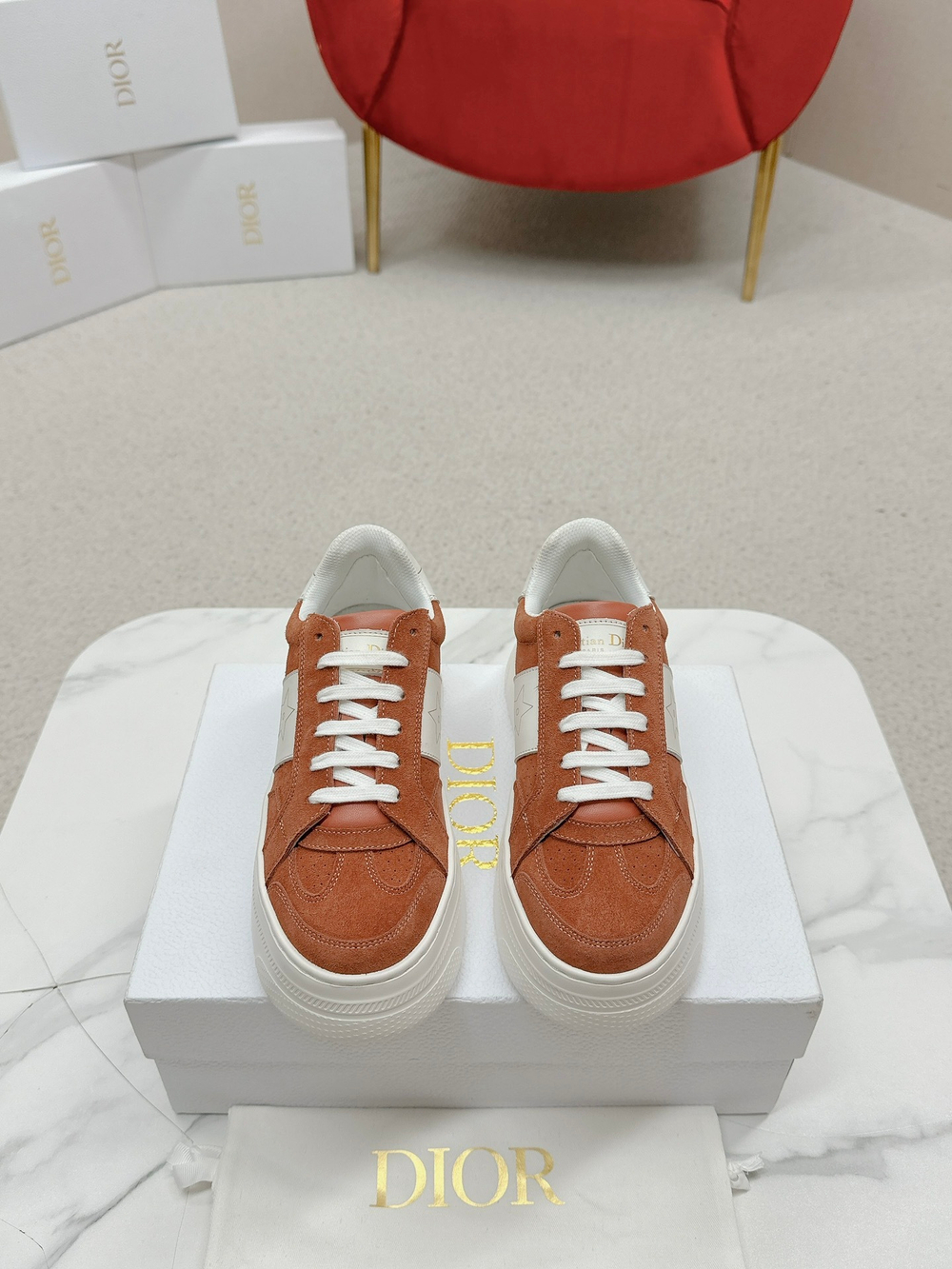 Christian Dior Star Platform Sneaker