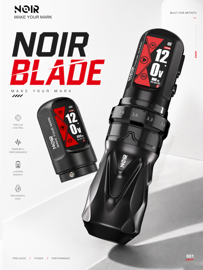 NOIR BLADE (2.4-4.2) | беспроводная тату-машинка от НОИР