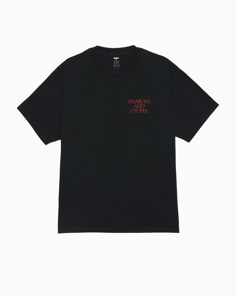 Футболка Obey Anarchy & Utopia