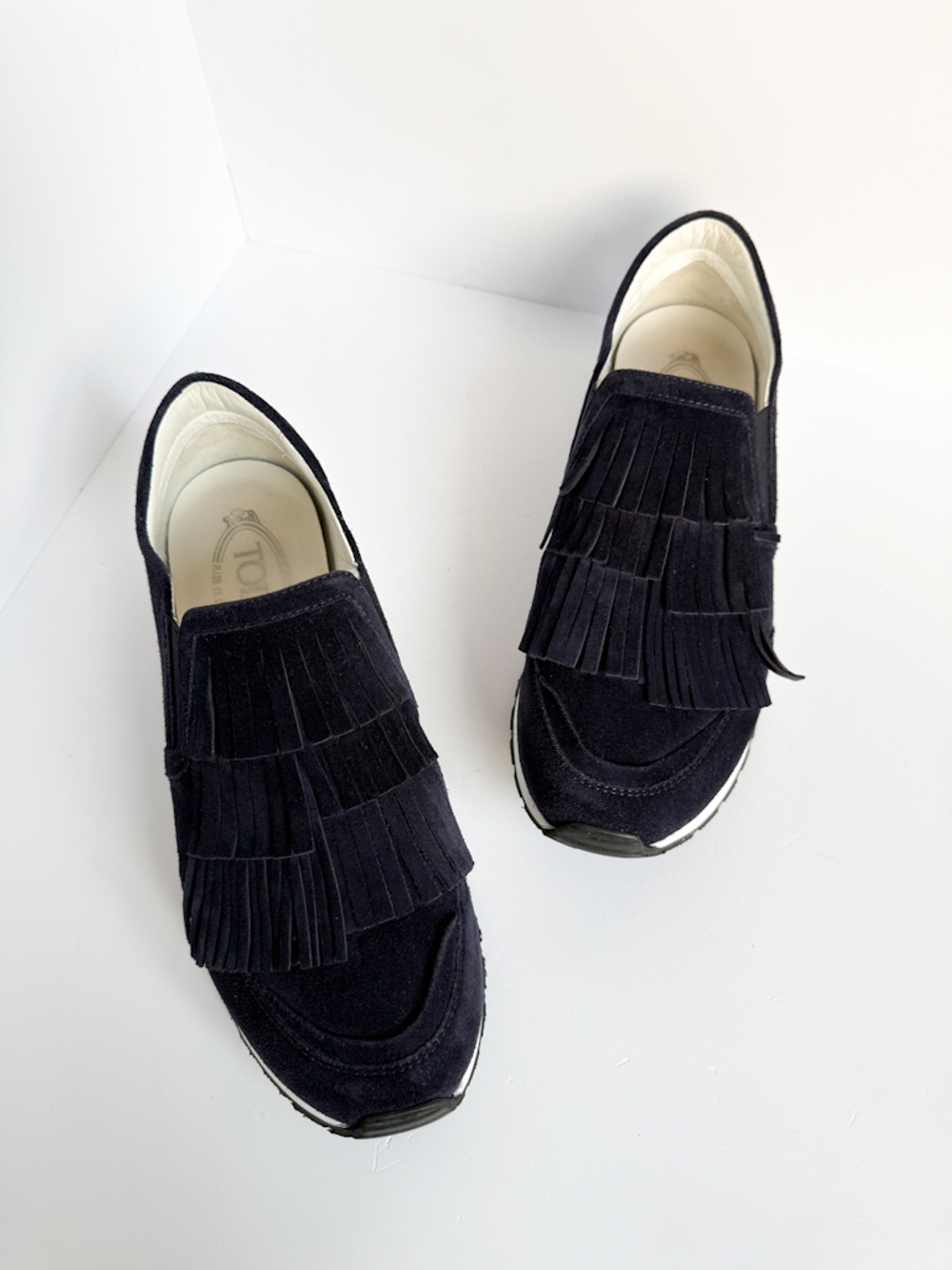Замшевые кроссовки Tod's, 38,5