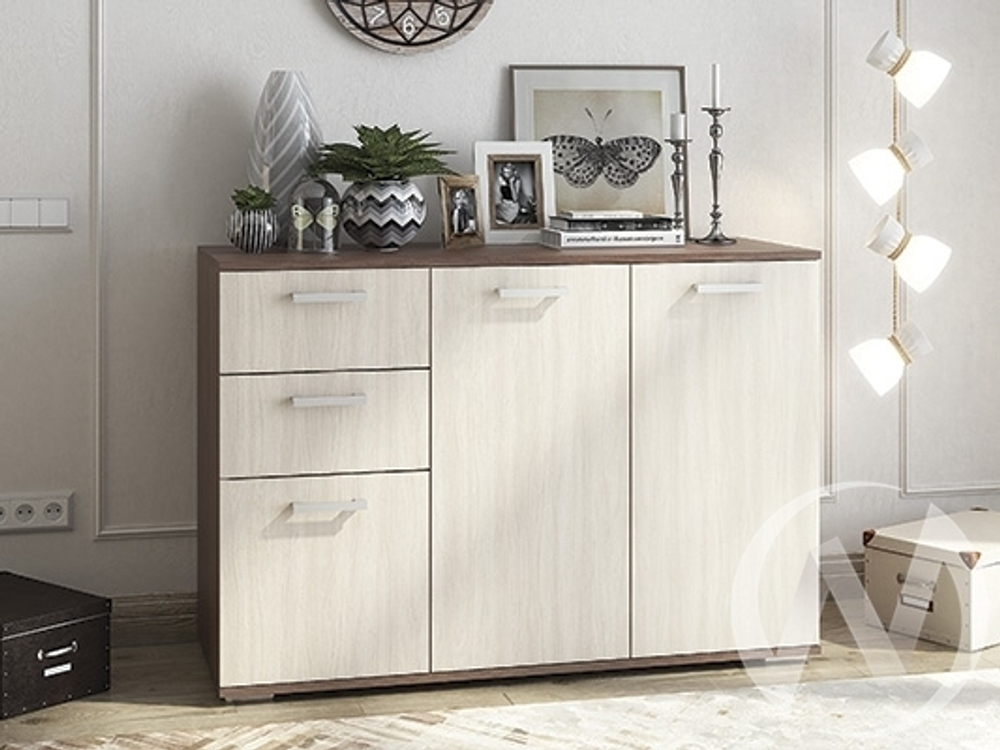 Комод №3 (К-3) (шимо темный/шимо светлый)