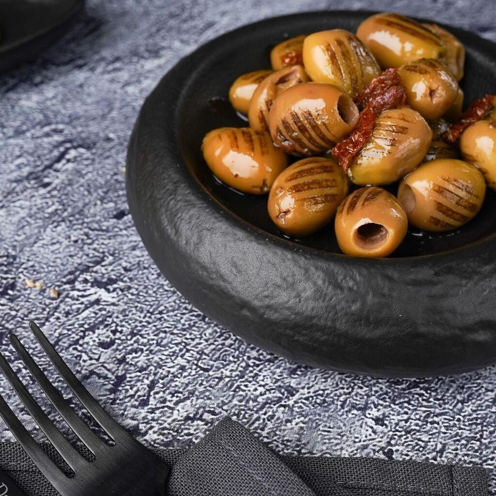 Блюдо круглое d 15 см h4 см Black Raw Stellar P.L. Proff Cuisine [4]