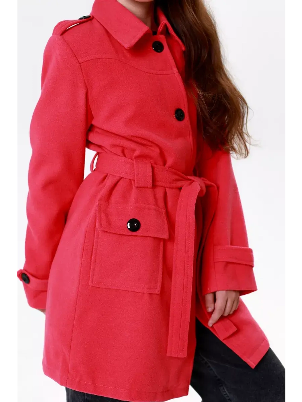 Пальто для девочки демисезонное