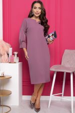 Платье "Агнета" П7329 (пудра) LT Collection (Акция)