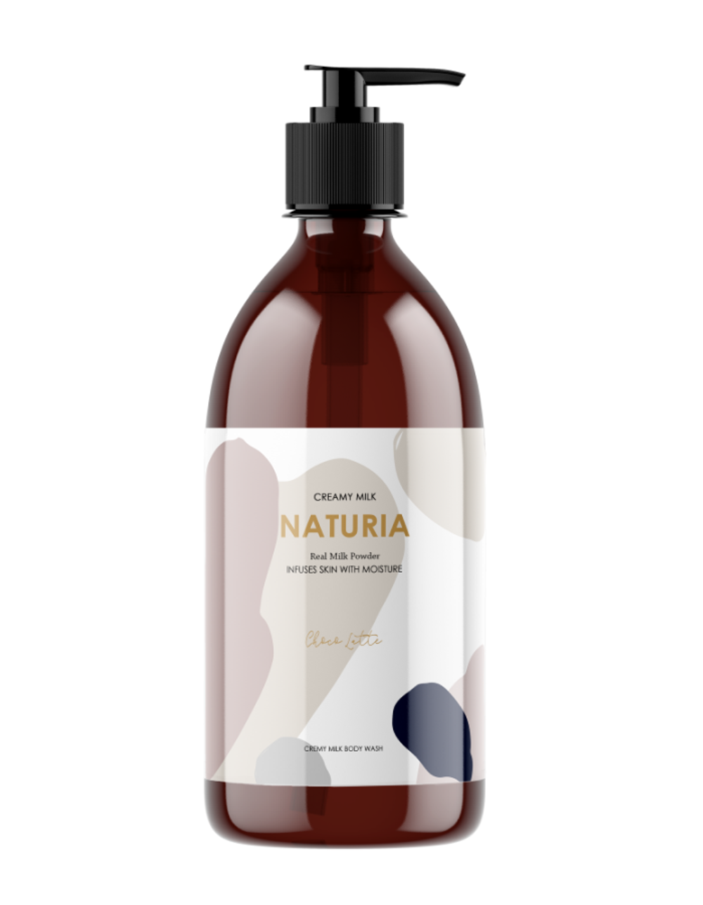 [NATURIA] Гель для душа ШОКОЛАД Creamy Milk Body Wash Choco latte, 750мл