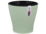Горшок цветочный Лея 3,6л двойной с автополивом светло зеленый