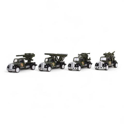 Набор машин 4шт, коробка CY-145