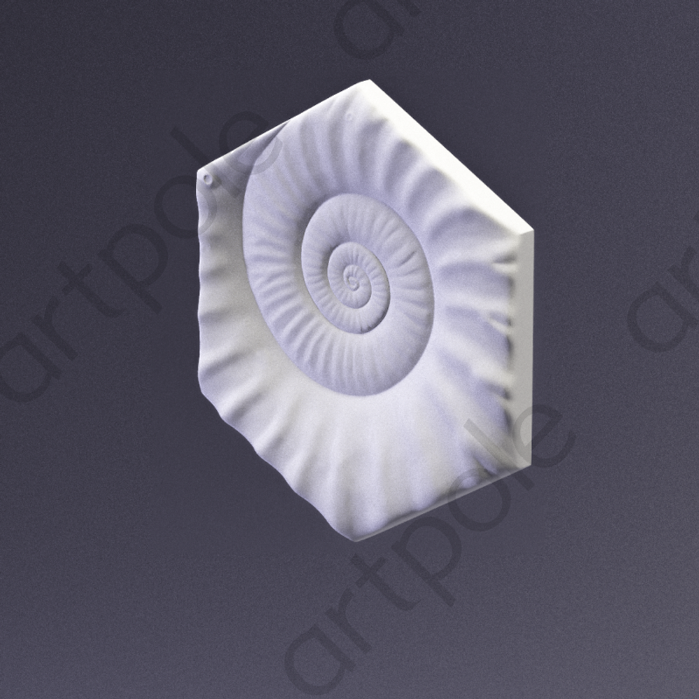 Гипсовые 3D панели Artpole Elementary HEKSA - 18 - 8 - HEKSA-sea