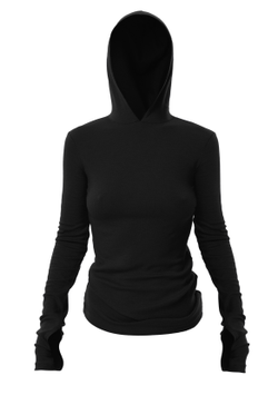 CASHMERE LONG 02 BLACK